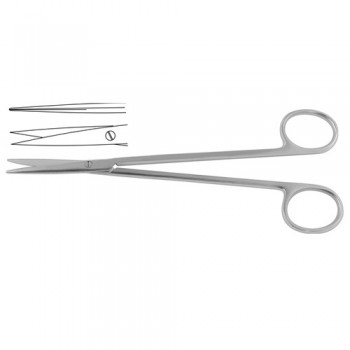 Metzenbaum-Fino Delicate Dissecting Scissor Straight - Sharp/Sharp Slender Pattern Stainless Steel, 23 cm - 9"